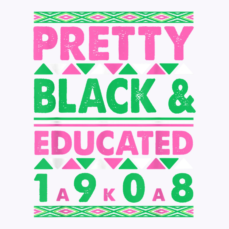 Pretty Black And Educated J15 Founder's Day Aka Women T Shirt Tank Top | Artistshot