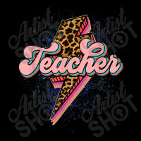 Back To School Teacher Leopard Lightning Bolt Motivational T Shirt Legging | Artistshot