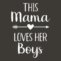 Mom This Mama Loves Her Boys Pullover Hoodie Bucket Hat | Artistshot