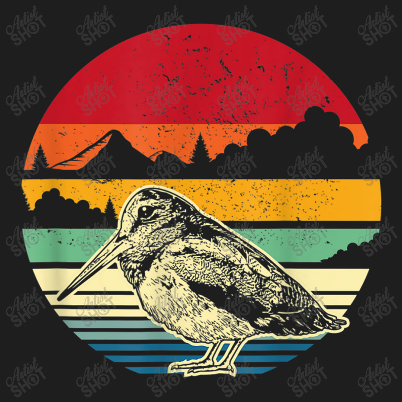 Hunting Woodcock Bird  Retro Cloudly Nature Art Hunter T Shirt Classic T-shirt | Artistshot