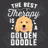 The Best Therapy Is A Goldendoodle T Shirt Women Doodle Dog Ladies Curvy T-shirt | Artistshot