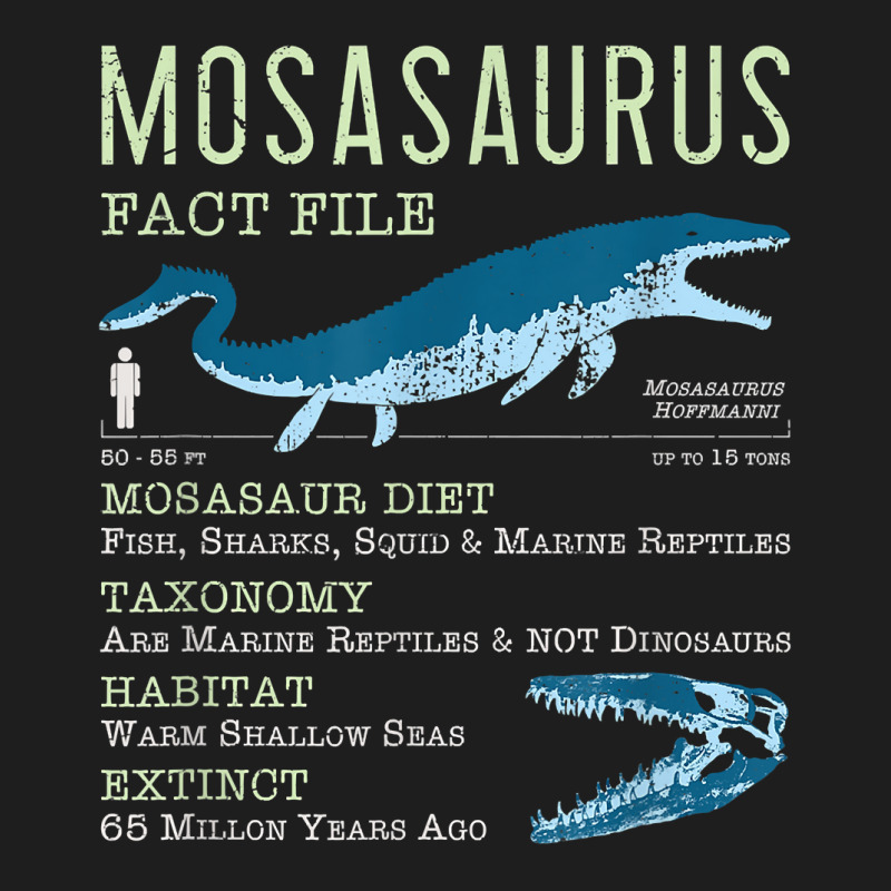 Mosasaurus T Shirt  Mosasaur Facts Jurassic Dinosaur Tshirt T Shirt Classic T-shirt | Artistshot