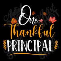 One Thankful School Principal Fall Thanksgiving Principal T Shirt Women's V-neck T-shirt | Artistshot