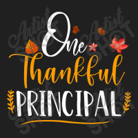 One Thankful School Principal Fall Thanksgiving Principal T Shirt Ladies Polo Shirt | Artistshot