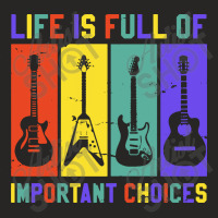 Womens Life Is Full Of Important Choices Ladies Fitted T-shirt | Artistshot