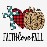 Faith Love Fall Pumpkin Heart Outfit For Fall Season T Shirt Baby Bibs | Artistshot