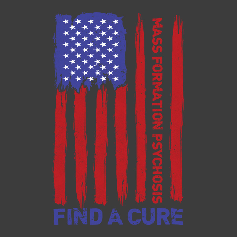 Mass Formation Psychosis Find A Cure Us Flag Patriotic Long Sleeve T S Men's Polo Shirt by CrespinoEllawyn | Artistshot