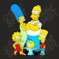 The Simpson Family Ladies Fitted T-shirt | Artistshot