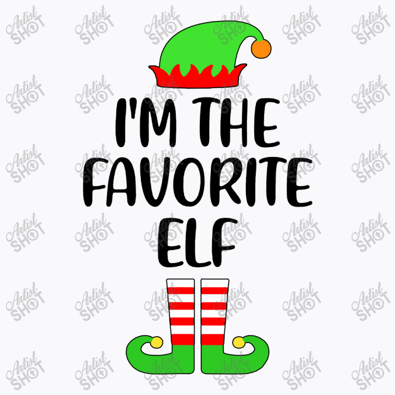 I M The Favorite Elf Matching Family Group Christmas T-shirt | Artistshot