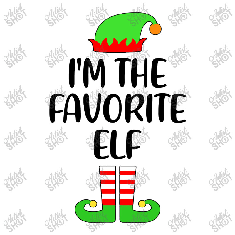 I M The Favorite Elf Matching Family Group Christmas Unisex Hoodie | Artistshot