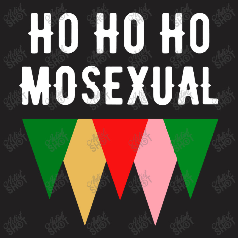 Ho Ho Christmas Holiday Gay Design T-shirt | Artistshot