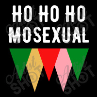 Ho Ho Christmas Holiday Gay Design V-neck Tee | Artistshot