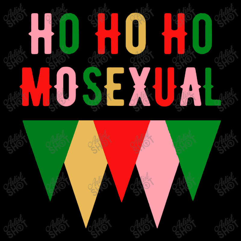 Ho Ho  Christmas Holiday Gay Design V-neck Tee | Artistshot