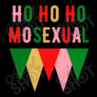 Ho Ho  Christmas Holiday Gay Design Fleece Short | Artistshot