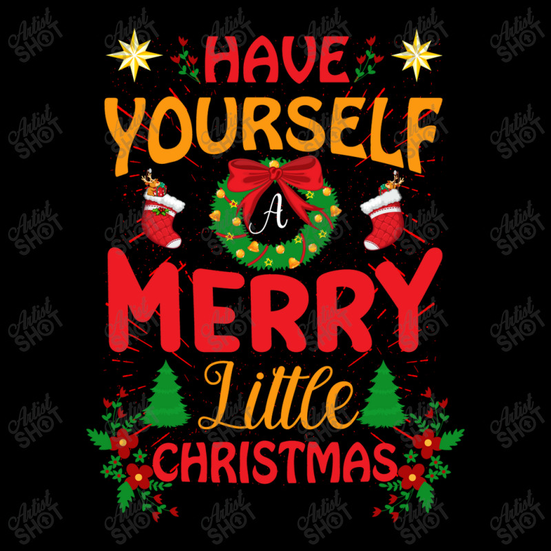 Have Yourself Merry Little Christmas Pocket T-shirt | Artistshot