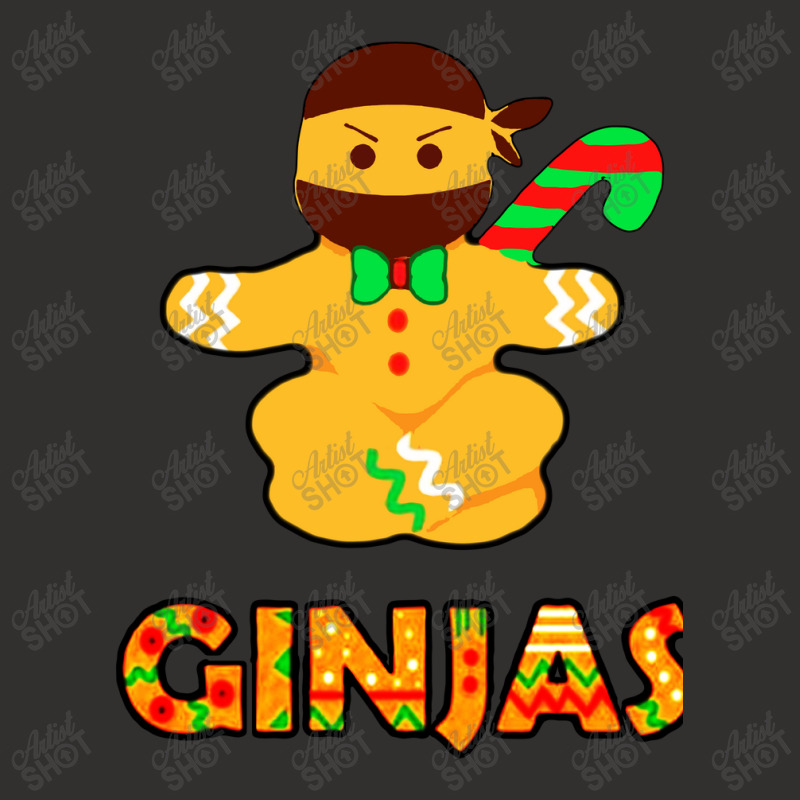 Ginjas Ginger Bread Ninja Christmas Holiday Champion Hoodie | Artistshot