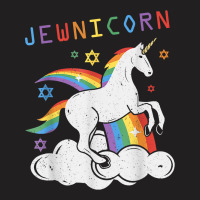 Jewnicorn Shirt Funny Unicorn Rosh Hashanah Hanukkah Gifts T Shirt T-shirt | Artistshot