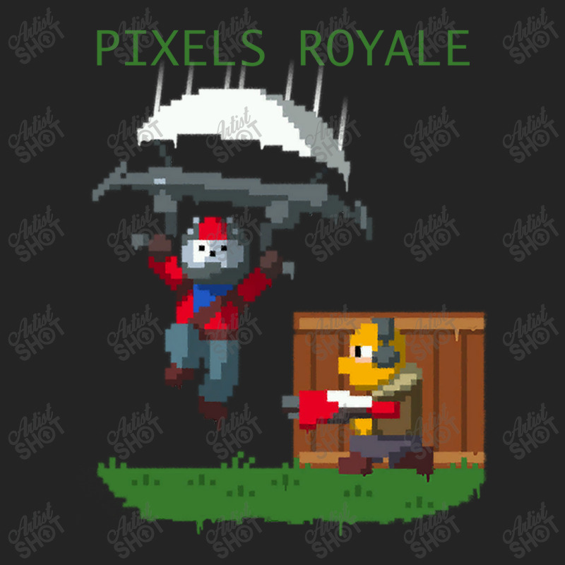 Pixels Royale 3/4 Sleeve Shirt by noriesotre | Artistshot