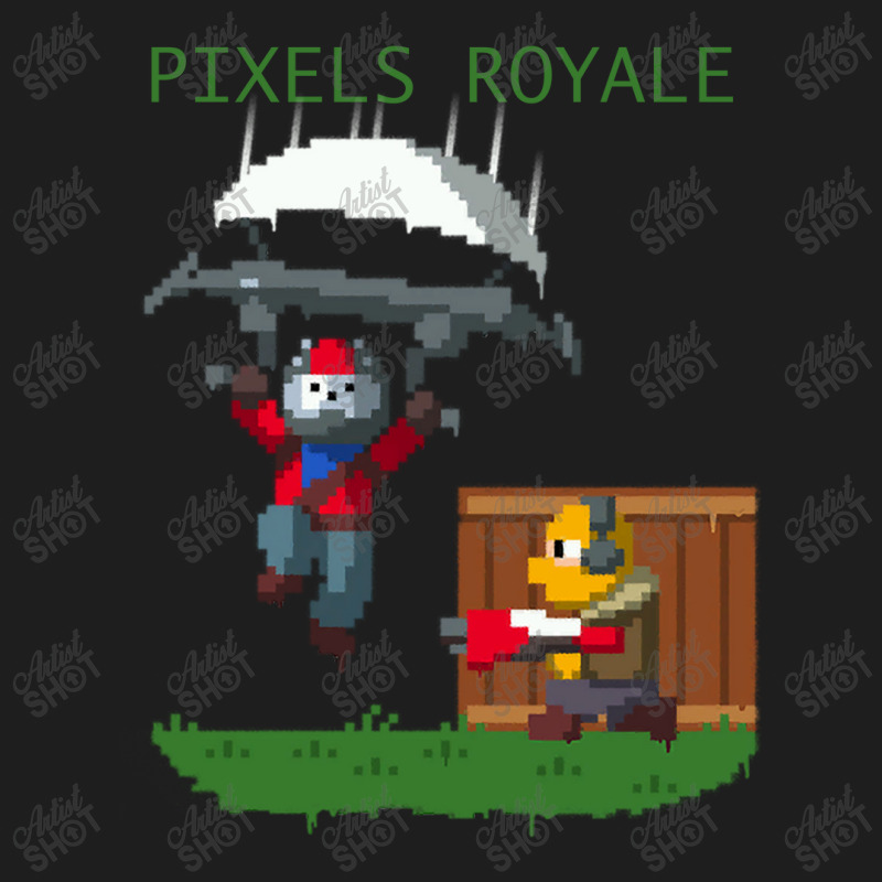 Pixels Royale Classic T-shirt by noriesotre | Artistshot