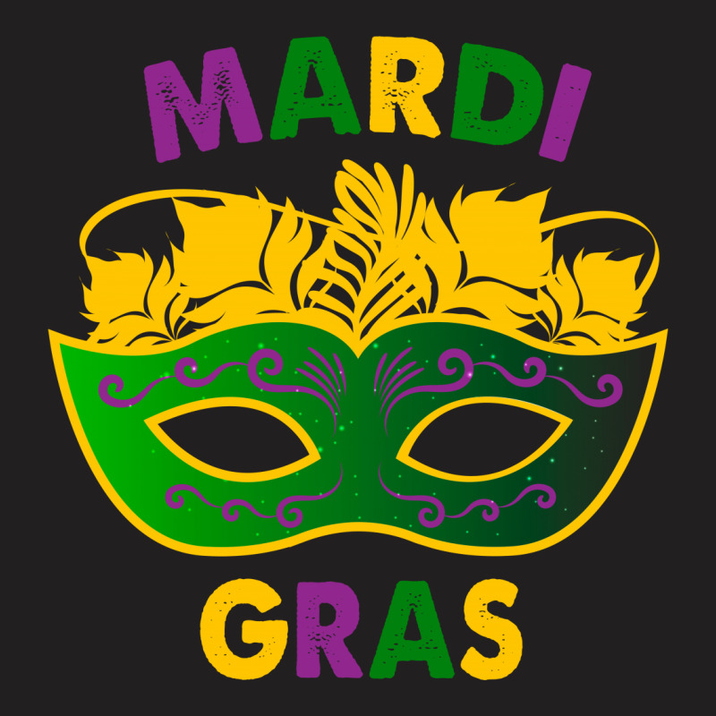 Mardi Gras Day Mask T-shirt | Artistshot