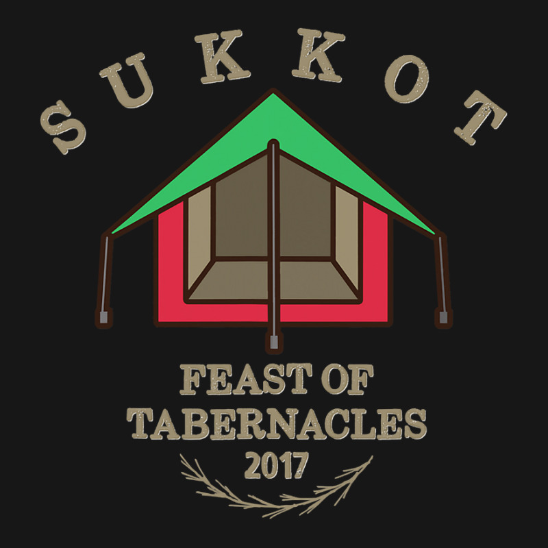 Feast Of Tabernacles Sukkot 2017 Camping Hebrew Messianic T Shirt Medium-length Apron | Artistshot