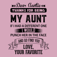 Dear Auntie, Thanks For Being My Aunt Classic T-shirt | Artistshot