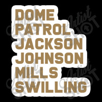 Dome Patrol For Dark Men's 3/4 Sleeve Pajama Set | Artistshot