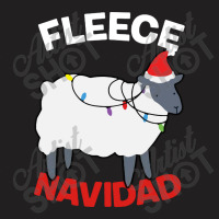 Fleece Navidad   Funny Christmas Sheep T-shirt | Artistshot