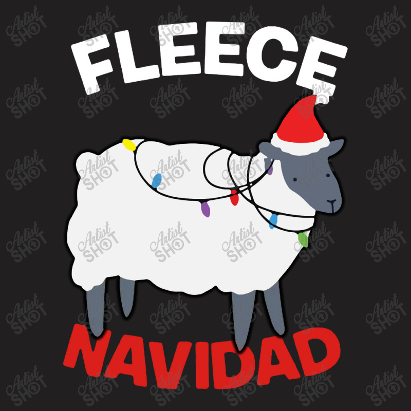 Fleece Navidad   Funny Christmas Sheep T-shirt | Artistshot