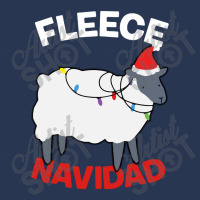 Fleece Navidad   Funny Christmas Sheep Men Denim Jacket | Artistshot