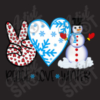 Peace Love Winter Holidays Season Christmas Snowman T Shirt Vintage Cap | Artistshot