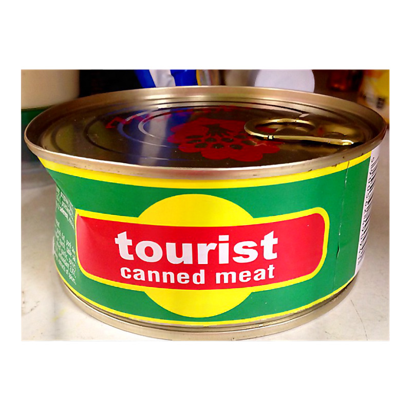 Tourist Canned Meat T Shirt V-neck Tee | Artistshot