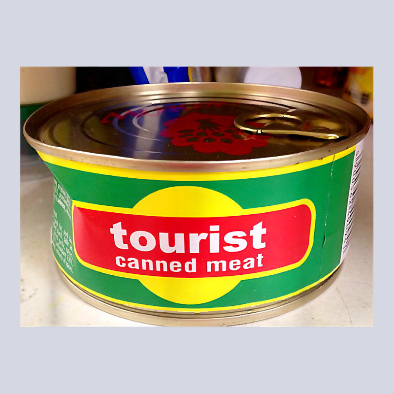 Tourist Canned Meat T Shirt Fleece Short | Artistshot