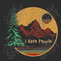 I Hate People Camping Outdoors Tent Mountain Funny Vintage T Shirt Exclusive T-shirt | Artistshot