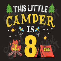 Kids Funny 8th Camping Birthday Camper Lover 8 Year Old Gifts T Shirt Tank Top | Artistshot