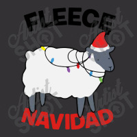 Fleece Navidad   Funny Christmas Sheep Vintage Hoodie | Artistshot