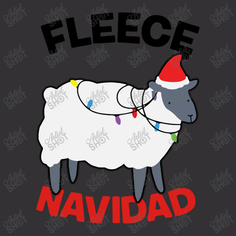 Fleece Navidad   Funny Christmas Sheep Vintage Hoodie | Artistshot