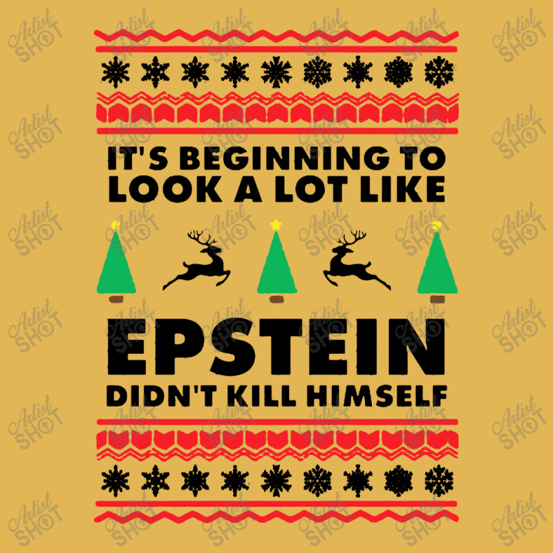 Epstein Didnt Kill Himself Christmas Vintage Hoodie And Short Set | Artistshot