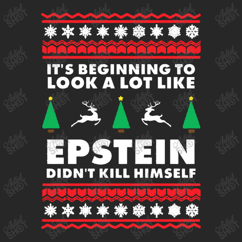 Epstein Didnt Kill Himself Christmas Men's T-shirt Pajama Set | Artistshot