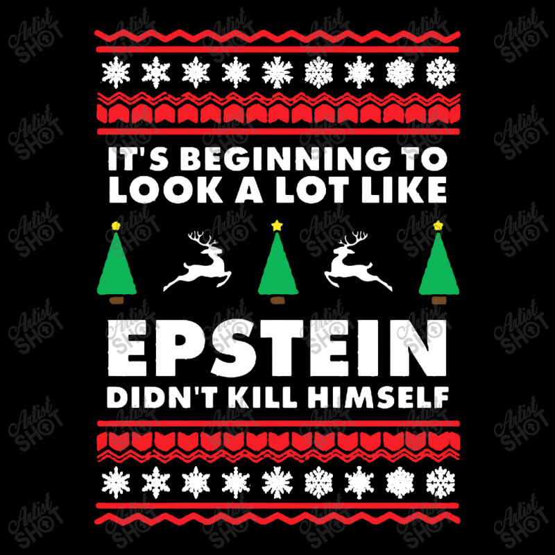 Epstein Didnt Kill Himself Christmas Men's Long Sleeve Pajama Set | Artistshot