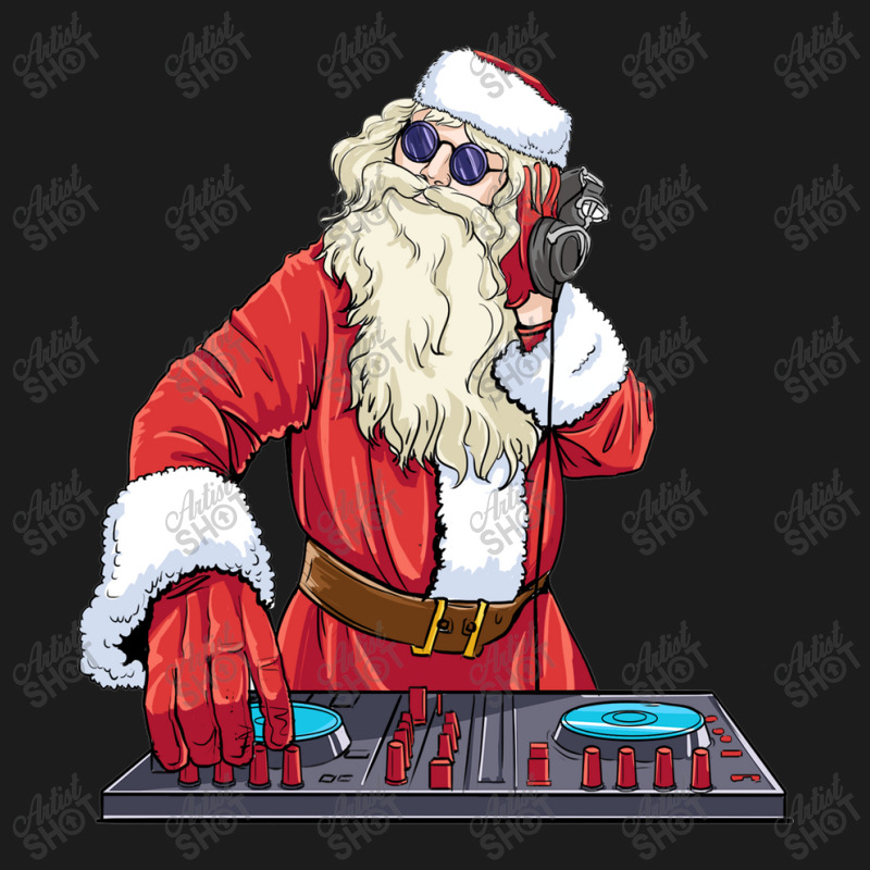 Dj Rock Christmas Santa Claus Hoodie & Jogger Set | Artistshot