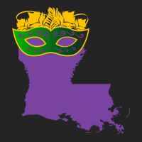 Mardi Gras Louisiana Mask 3/4 Sleeve Shirt | Artistshot
