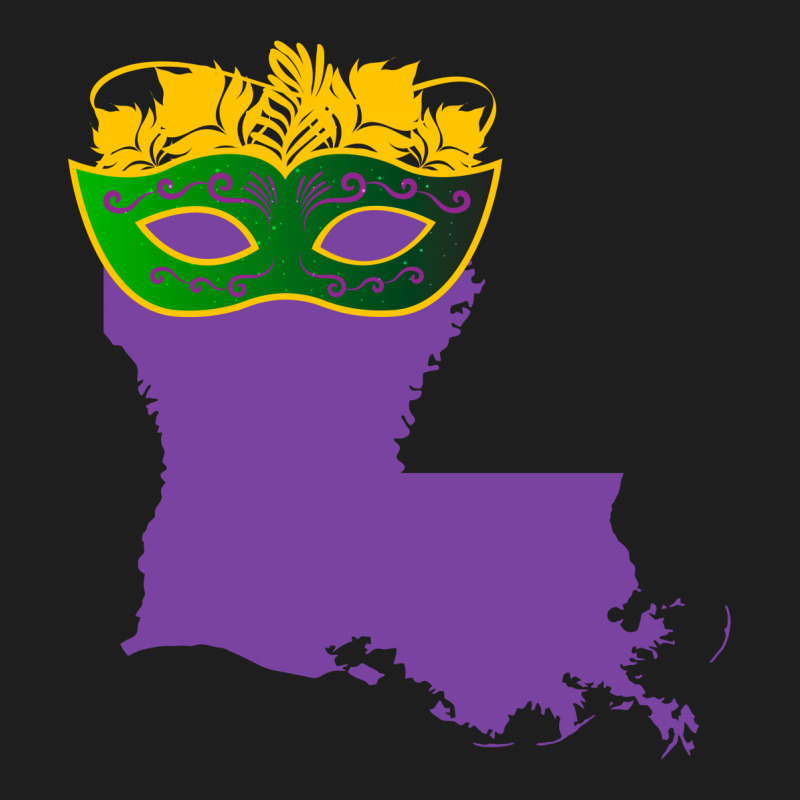Mardi Gras Louisiana Mask Classic T-shirt | Artistshot