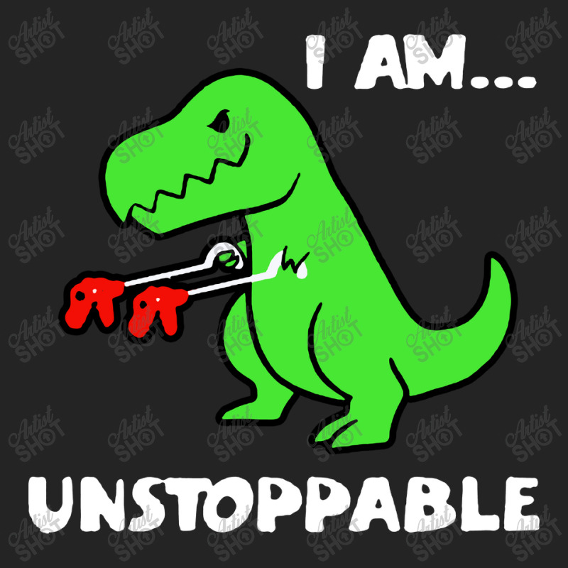 Dinosaur I Am Unstoppable Christmas 3/4 Sleeve Shirt | Artistshot