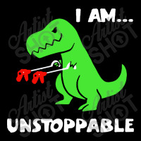 Dinosaur I Am Unstoppable Christmas Men's Long Sleeve Pajama Set | Artistshot