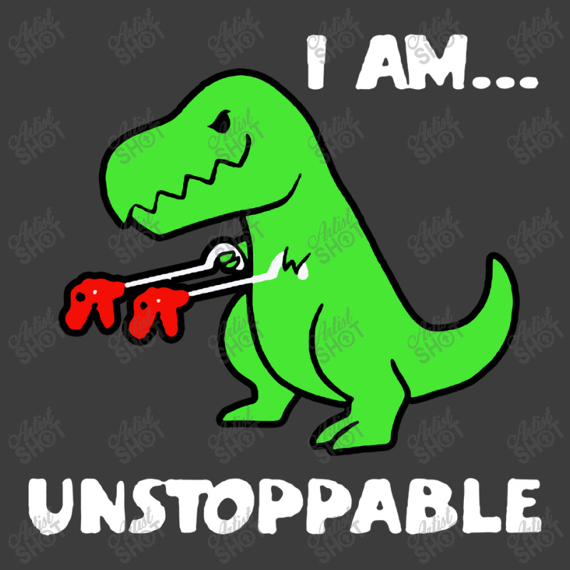 Dinosaur I Am Unstoppable Christmas Men's Polo Shirt | Artistshot