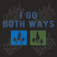 I Go Both Ways Weight Lifting Woman Funny T Shirt Ladies Fitted T-shirt | Artistshot