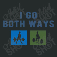 I Go Both Ways Weight Lifting Woman Funny T Shirt Women's Triblend Scoop T-shirt | Artistshot