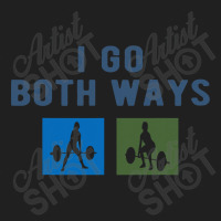 I Go Both Ways Weight Lifting Woman Funny T Shirt Ladies Polo Shirt | Artistshot