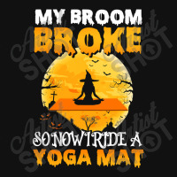 My Broom Broke So Now I Ride A Yoga Mat Witch Namaste T Shirt Copy Cop Baby Beanies | Artistshot